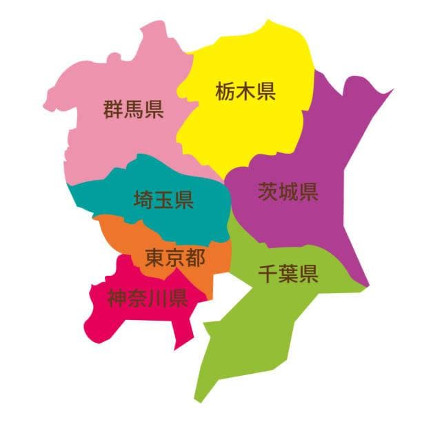 関東エリアのイメージ