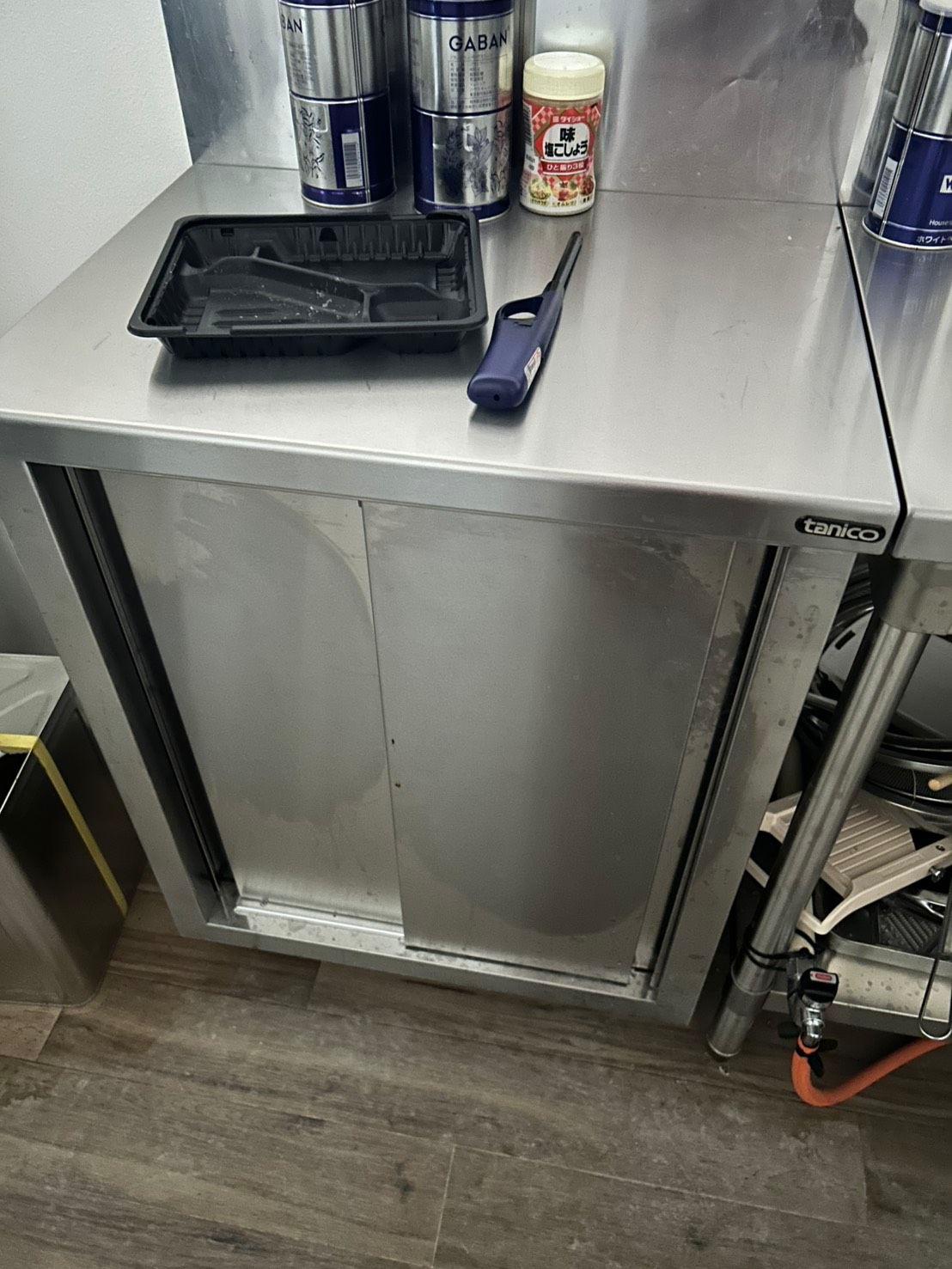 作業台(調理用ステンレス台)