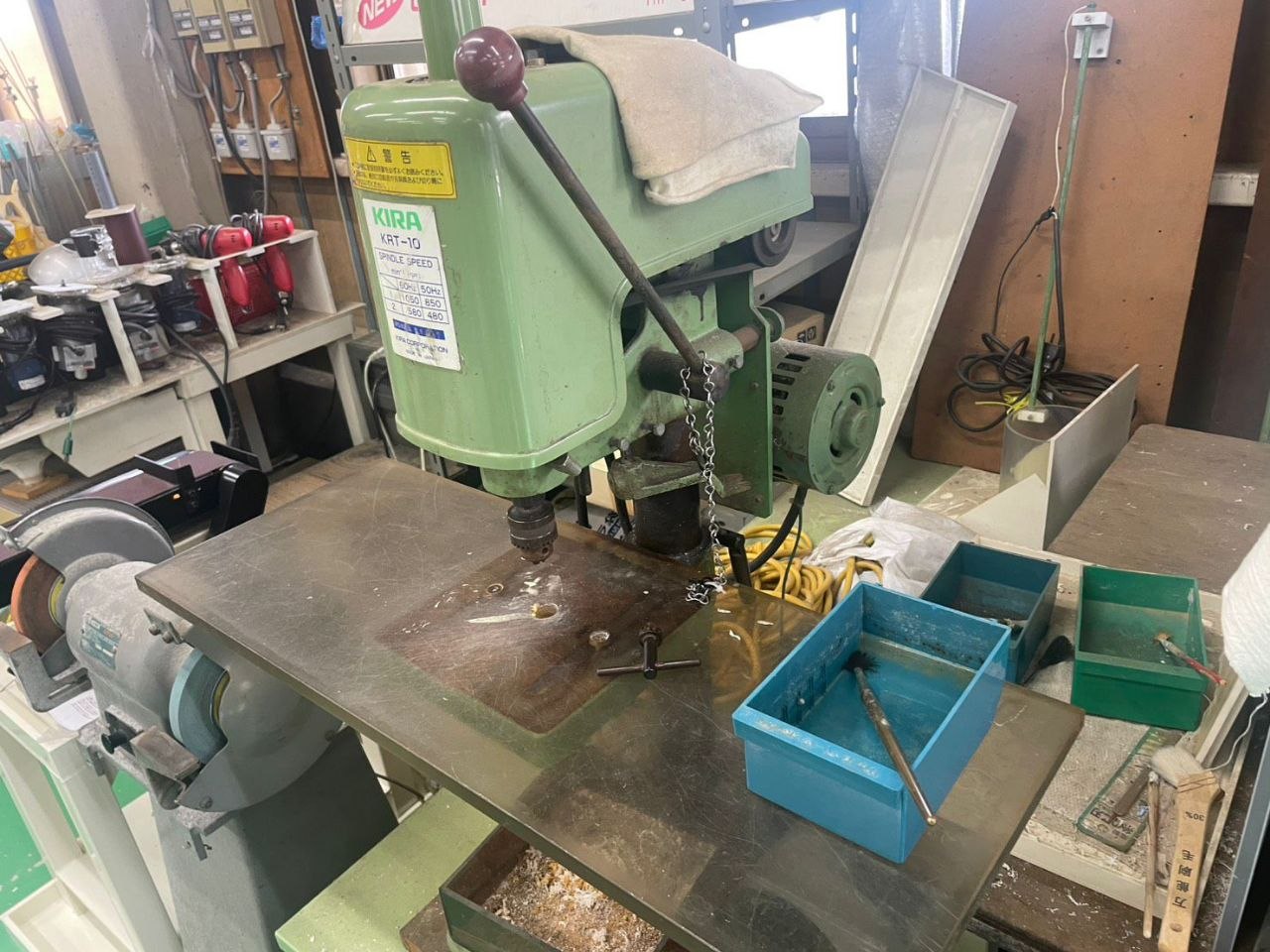 日立製ボール盤(卓上ボール盤) - Image 1