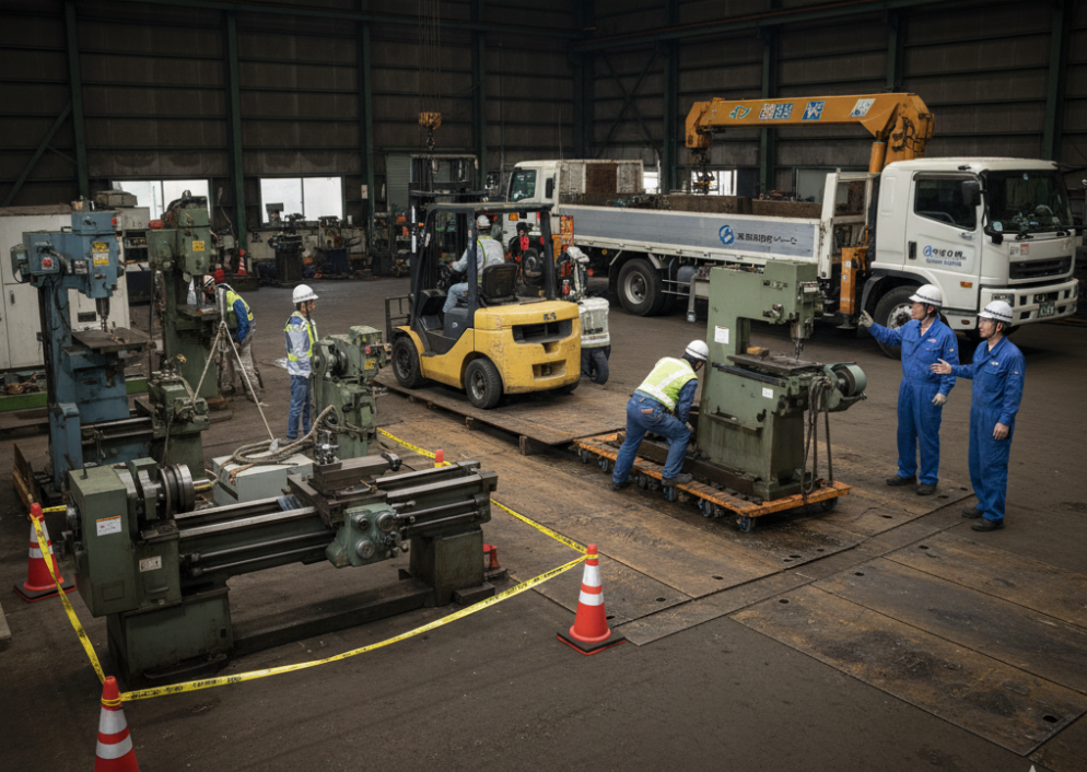 狭山市での工作機械出張買取事例