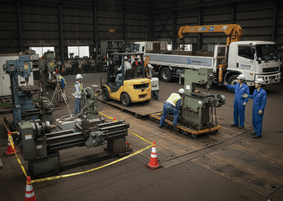 狭山市での工作機械出張買取事例