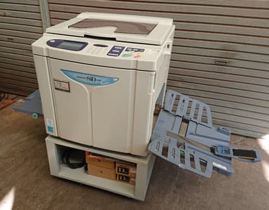理想科学工業★リソグラフ デジタル印刷機★SD5430★未使用インク マスター付