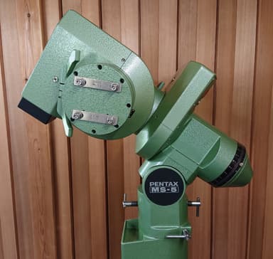 PENTAX★MS-5 赤道儀★天体望遠鏡★ピラー脚★自動導入コントローラ AGS-10