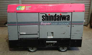 新ダイワ★防音型エンジン発電機兼用溶接機★DGW310DMC