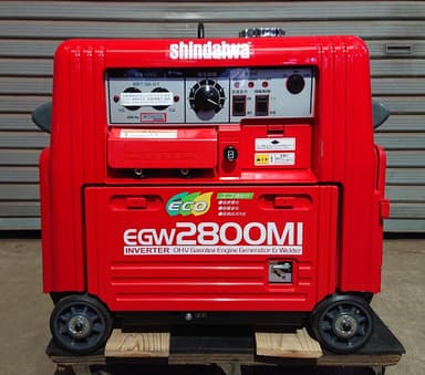新ダイワ★防音型エンジン発電機兼用溶接機★EGW2800MI