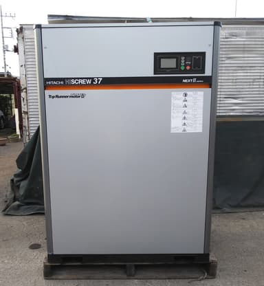 日立★スクリューコンプレッサ★HISCREW37 NEXTⅡ★OSP-37M5AN2★37kW 50馬力★200V 50Hz