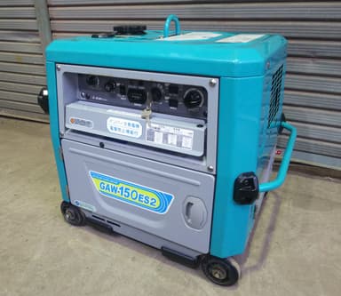 Denyo デンヨー★インバータ発電機 防音型エンジン溶接機★GAW-150ES2