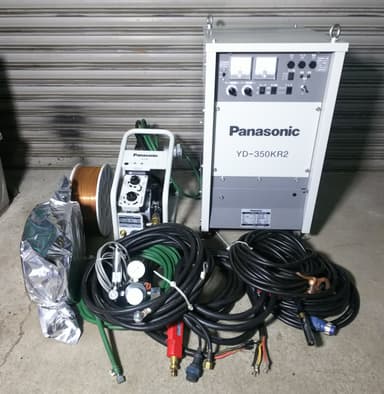 Panasonic★CO2_MAG 半自動溶接機★ワイヤ送給装置 ケーブル ワイヤ付