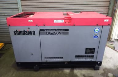 新ダイワ★防音型エンジン発電機★DG250MI-Q1