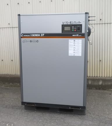 日立産機システム★スクリューコンプレッサ★OSP-37M5AN3★37kW 50Hz★200V★運転時間900h台☆