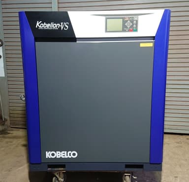 KOBELCO★Kobelion-VS★22kW 30馬力★  ★ドライヤー内蔵スクリューコンプレッサ★VS410AD