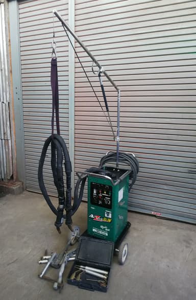 DENGEN デンゲン★スポルドマックス エアジェット式 スポット溶接機★ALZUS★SW-A50