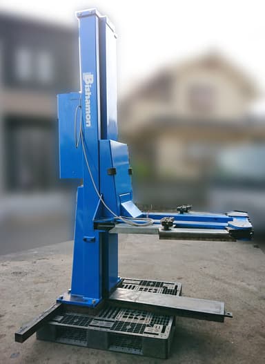 スギヤス★Bishamon ビシャモン★1柱リフト カーリフト★ ★WNI25★荷重2,500kg★自動車整備 板金