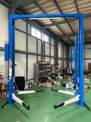 ビシャモン スギヤス★門型リフト 2柱リフト★NSA37H★3700kg_3.7t★2021年製★取説付★美品★