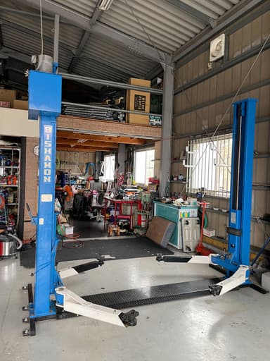 ビシャモン スギヤス★2柱リフト★OSP25★能力2500kg★