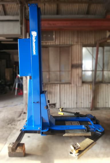ビシャモン★1柱リフト★WNI25★荷重2,500kg★自動車整備 板金